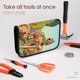 thumbnail image 3 of Scooby-Doo: Aventura Bolsa de Almacenamiento Plegable Portátil con Compartimentos, Organizador de Herramientas Multi-Bolsillo, Uso Dual Viaje y Hogar 26.5*17.8cm, 3 of 5