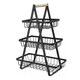 thumbnail image 2 of Organizador Rack 3 Niveles Frutas Verduras Acero Inoxidable, 2 of 3