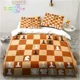 thumbnail image 1 of Funny Chess Board Bedding Set Single Twin Full Queen King Size Bed Set Adult Boy Bedroom 3D Printed Bedding Gift, 1 of 5