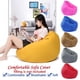 thumbnail image 4 of Funda de puf (sin relleno) para niños y adultos, tamaño extragrande, para guardar peluches, de pana suave de primera calidad., 4 of 5