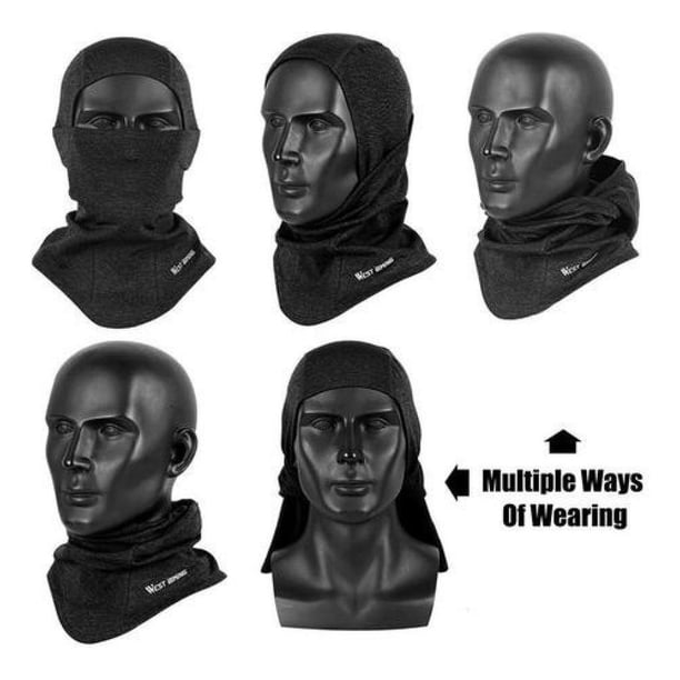 Balaclava Deportiva Para Ciclismo Y Deportes, Pasamontañas azul Talla única