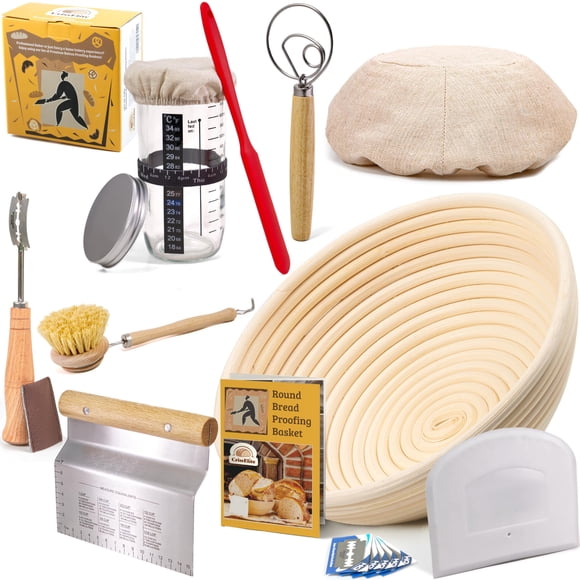Kit básico de suministros para hornear: pan de masa madre CRISS ELITE