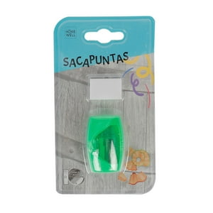 Homewell - Sacapuntas Con Borrador Verde 6.5X3Cm