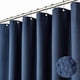 thumbnail image 1 of Cortina de ducha Dynamene Thick Waffle Weave, 183 x 183 cm, color azul marino, 1 of 6