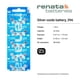 thumbnail image 2 of Batería de reloj Renata 396 SR726W, 1,55 V, óxido de plata (2 unidades), 2 of 7