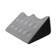 thumbnail image 5 of Almohada De Elevación De Piernas, Masajeador De Espalda, Cojín De Cintura, Espuma Viscoelástica, Almohada De Cuña Para Cama, Color Gris, 5 of 5