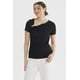 thumbnail image 1 of Polera Mujer Cuello Asimétrico Negro - ll, 1 of 4