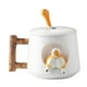 thumbnail image 2 of Taza De Cerámica 3D Corgi Butt Taza De Capuchino Divertida Tazas De La Mañana Blanco, 2 of 3