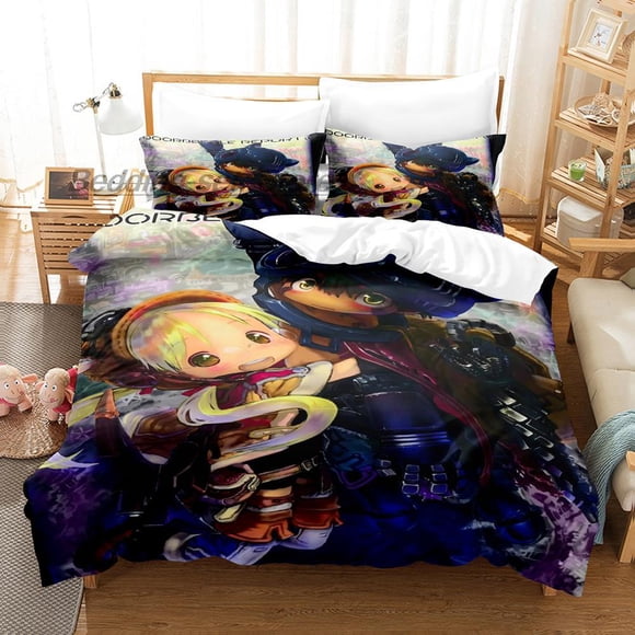 Made in Abyss Bedding Set Bed Set Aldult Kid Bedroom Duvetcover Sets