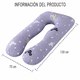 thumbnail image 3 of Cojín Maternal Para Embarazadas y Lactancia Gris Con Diseño Mickey Extra Suave 130 x 70 cm, 3 of 3