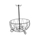 thumbnail image 1 of Soporte Para Frutero Con Colgador De Plátano, Soporte Para Cesta De Frutas De Cocina, Grande, Negro, 1 of 5