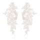 thumbnail image 3 of Boda Sandalias Descalzas Tobilleras De Encaje Cadena De Pie Mujer Joyería Nupcial Blanco, 3 of 5
