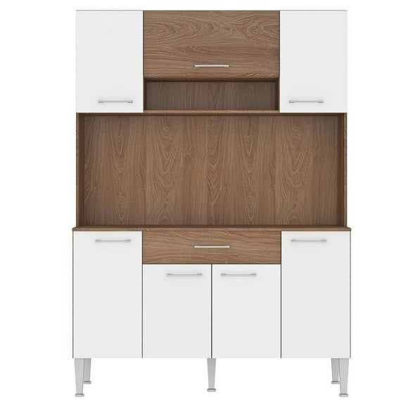 Kit Cocina Emi Modelo 120 Café - Blanco