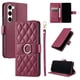 thumbnail image 1 of Funda Acolchada con Anilla y Correa para Samsung Galaxy S23 Plus Slots para Tarjetas Rojo, 1 of 5