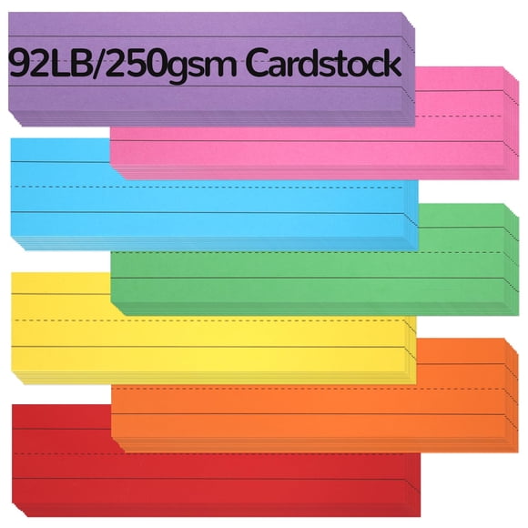 Tiras de Oraciones Nitelemn 30 cm 7 Colores 112 Hojas
