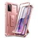 thumbnail image 1 of Funda Dexnor para Samsung Galaxy S20+ 5G con Soporte Plegable en Oro Rosado, 1 of 7