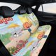 thumbnail image 4 of Sr. Magoo-theme Car Rear Seat Covers Back Elastic Flexible Car Seat Covers Decorative Fits Most Cars 120x59x76cm, 4 of 6