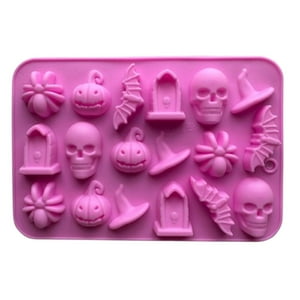 Genérico - Molde Silicona Halloween Blanco