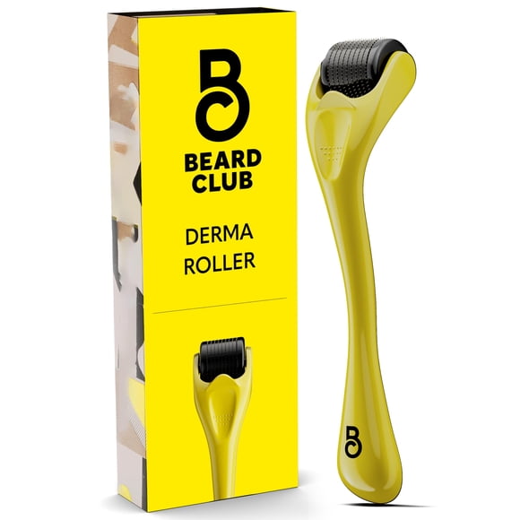 Agujas de titanio Derma Roller The Beard Club 540, color amarillo
