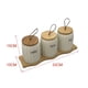 thumbnail image 3 of Set de Especieros 3 Piezas con Base Tarros de Cocina, 3 of 3