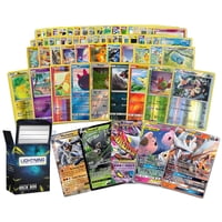 Pokemon - Lote De 100 Cartas Pokémon Con Cartas Legendarias Ultra Raras + Caja