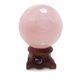 thumbnail image 4 of Escultura Esfera de Cristal de Cuarzo Rosa Polar Jade 5 cm, 4 of 5