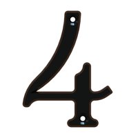 Poli - Número 4 Estándar 8,5Cm Rústico