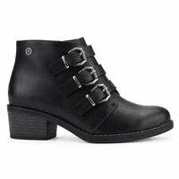 Botin Negro Mujer Casual Chalada Faca