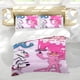 thumbnail image 5 of La Pantera Rosa Conjunto de sábanas temático, trío de piezas, cómodo y amigable con la piel, diseño único, regalo de decoración para el hogar para familiares, amigos y fans,140cm *210cm, 5 of 6