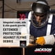 thumbnail image 4 of Protector facial Jackson Safety MAXVIEW Premium, tinte transparente, 4 of 9