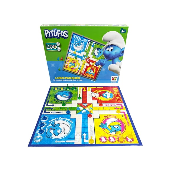 Juego de Mesa Ludo Los Pitufos - Los Pitufos