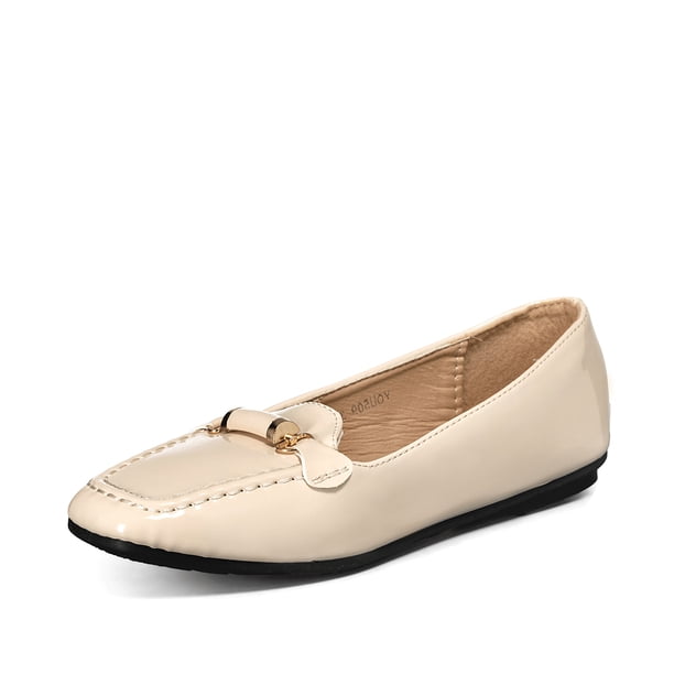 Mocasin Casual Mujer Vintage Charol Plano Weide YOU509