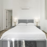 Le Nuit - Sábanas 1 Plaza Algodón Egipcio 300 Hilos Liso Blanco