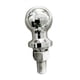 thumbnail image 1 of Bola de enganche de remolque genérica de 50 mm de diámetro, fácil instalación, de acero forjado, universal, para camiones, SUV, tractores cortacésped, M19 3500 libras, 1 of 5