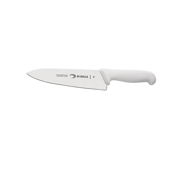 Cuchillo Medio Golpe 20 Cm Mango Blanco Línea Durafio