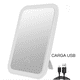 thumbnail image 3 of Espejo Blanco Maquillaje Vanity Luz Led Recargable Portátil, 3 of 7