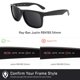 thumbnail image 5 of Lentes para gafas de sol Revant 54 mm Negro Sigiloso Polarizado, 5 of 9