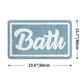 thumbnail image 1 of 1pc Absorbent Non-Slip Bathroom Mat - Soft Plush Rug for Home and Bathroom - Machine Washable and Thickened Door Carpet - Perfect for Home Decor and Comfort, 1 of 5