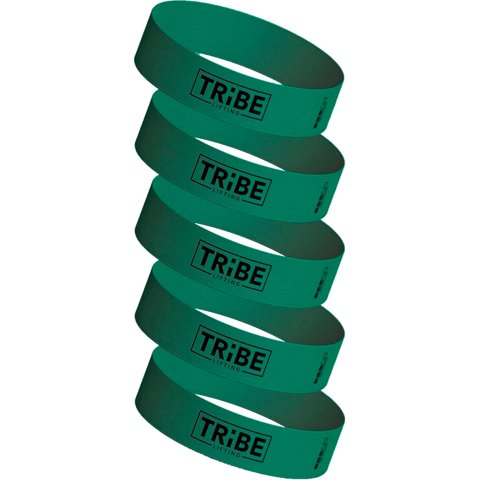 Juego De 5 Bandas De Resistencia De Tela Tribe Lifting Para Ejercicios