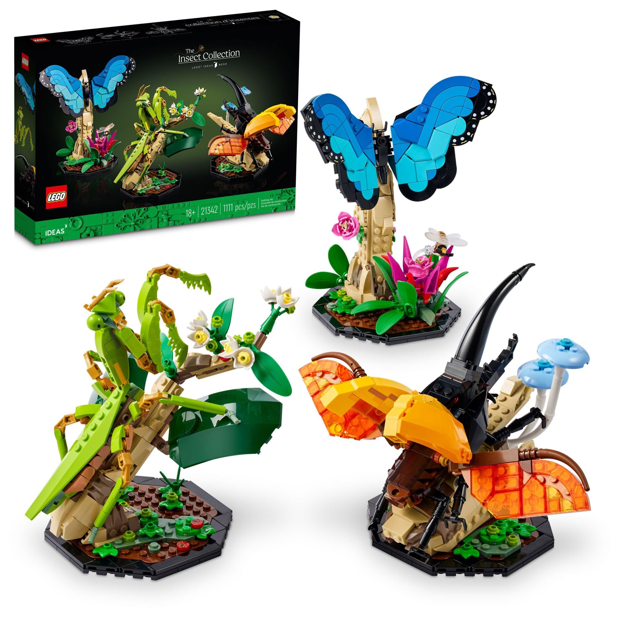 Set De Construcción Lego Ideas La Colección Insectos 21342