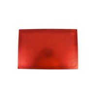 Genérico - Individual De Mesa Rojo Metálico 30X45 Cm