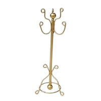 Magideal - Perchero Para Casa De Muñecas A Escala 1/12, Modelo De Perchero Resistente, Minimueble De Juguete, Para Decoración De Juguetes, Accesorios De Pasillo