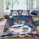 thumbnail image 2 of Amphibia Conjunto de sábanas temático, trío de piezas, cómodo y amigable con la piel, diseño único, regalo de decoración para el hogar para familiares, amigos y fans, 90 cm * 190 cm, 2 of 6