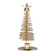 thumbnail image 4 of Candelero De Metal Dorado Con Forma De árbol De Estrella Con Copas De Velas Individuales Dobles M Copa Individual, 4 of 5