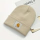 thumbnail image 1 of Warm and Cozy Unisex Knit Beanie with Solid Color and Skull Design - Perfect for Skiing, Autumn, and Winter, 1 of 5