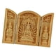 thumbnail image 2 of Estatuilla De Bodhisattva, Estatua De Buda Tallada A Mano Portátil En Miniatura De Escritorio, 2 of 5