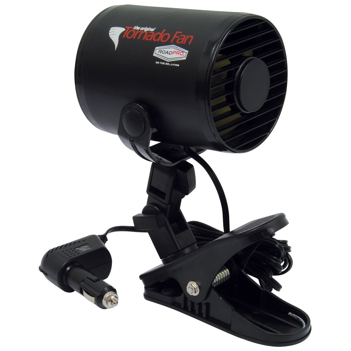 Ventilador Para Camión Roadpro Rpsc-857 Tornado De 12 V Con Clip De Montaje