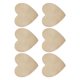thumbnail image 5 of 6 Piezas De Manteles Individuales En Forma De Corazón, Manteles Individuales Para Mesa De Comedor, Para Bodas, Cenas, Vacaciones, Dorado, 5 of 5