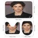 thumbnail image 3 of Timothée-theme 4-Piece Shower Curtain Set with Rugs, Waterproof Bathroom Decor Set Includes Bath Mat, U-Shaped Rug, Toilet Lid Cover and Curtain with Hooks, 3 of 6
