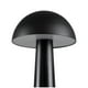 thumbnail image 3 of Lámpara De Mesa Led Recargable Mushroom Led Dimeable Negro, 3 of 6